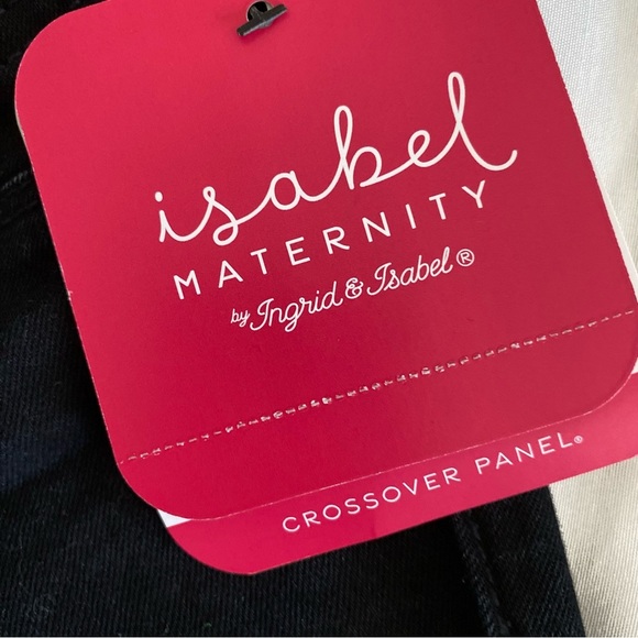 Isabel Maternity Crossover Panel bermuda Shorts - Picture 13 of 13